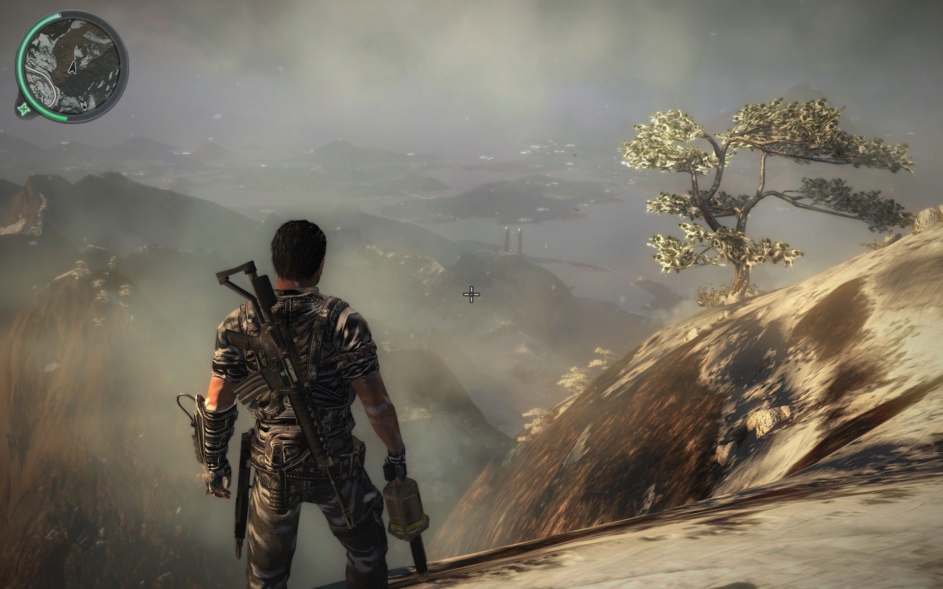 I finished Just Cause 2 and saved the world and all I got was a list of credits